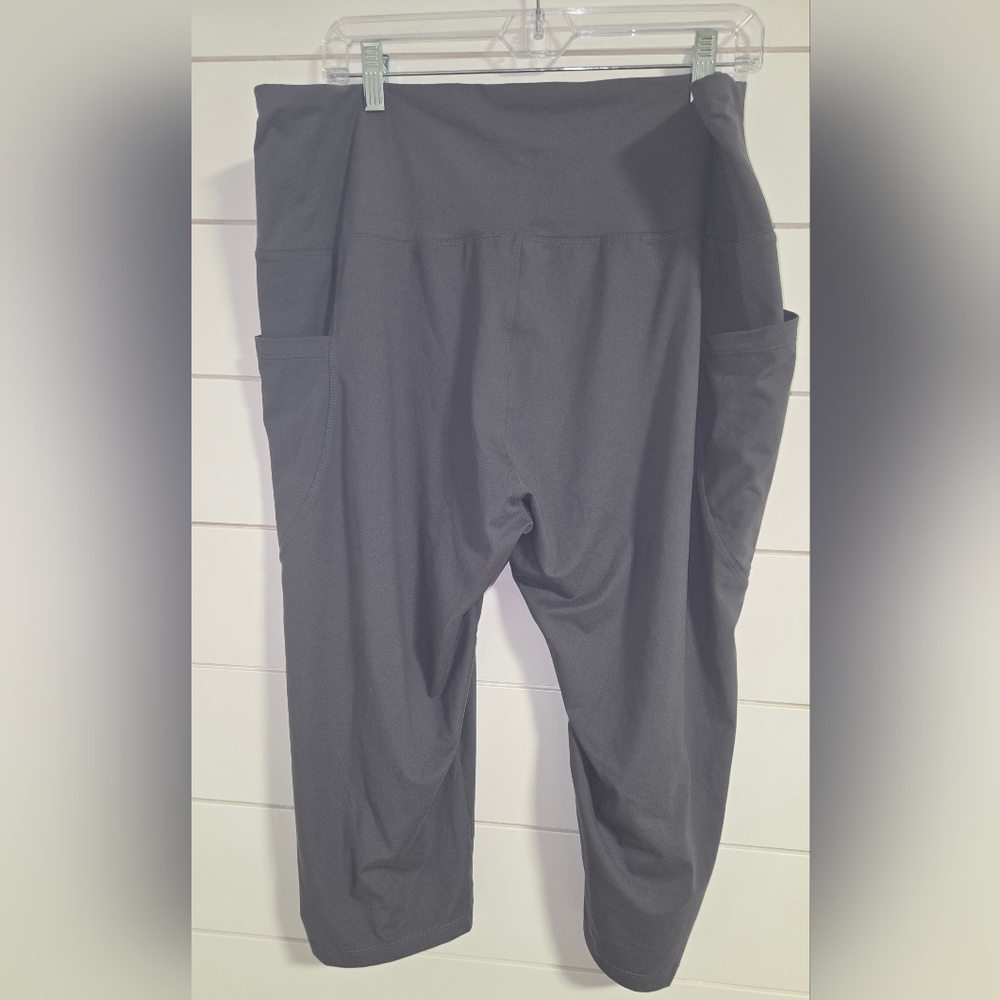 2 Pairs Women's Legging Yoga Capri 3X